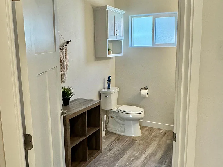 Downstairs half bath