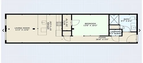 Floor plan E 1