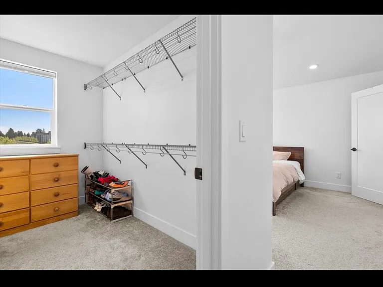 Primary walk in closet