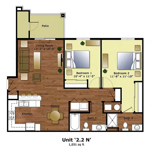 Floor plan 22N