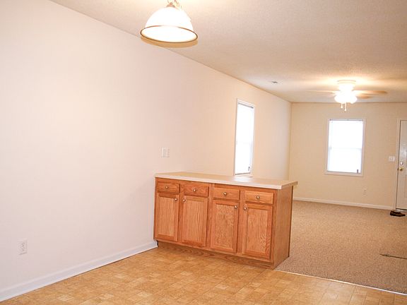 Kitchen View to Living Room