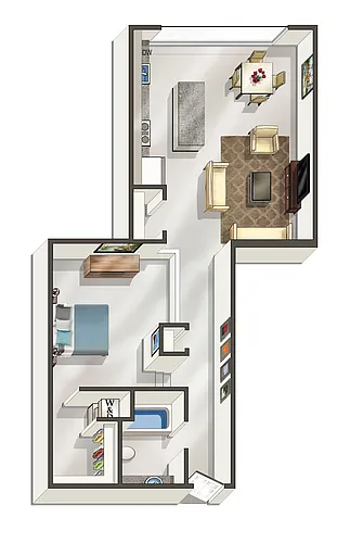 Floor plan The Zirconium