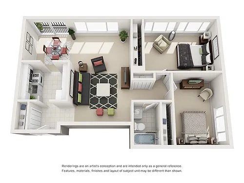 Floor plan The Barcroft