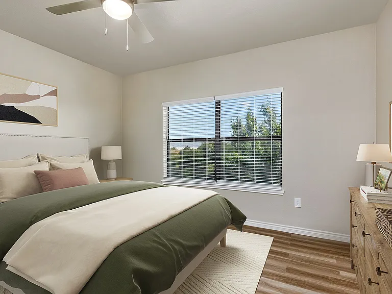 2x2 1240 sqft B2 - Second Bedroom
