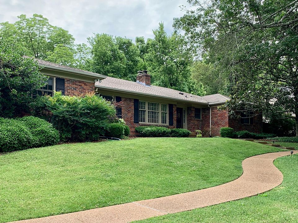 Front from driveway. Beautiful lawn.