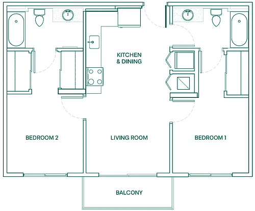 Floor plan B1