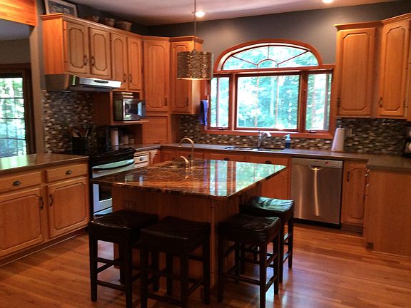 Granite center island