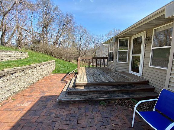 Patio and deck have since been replaced since this photo.