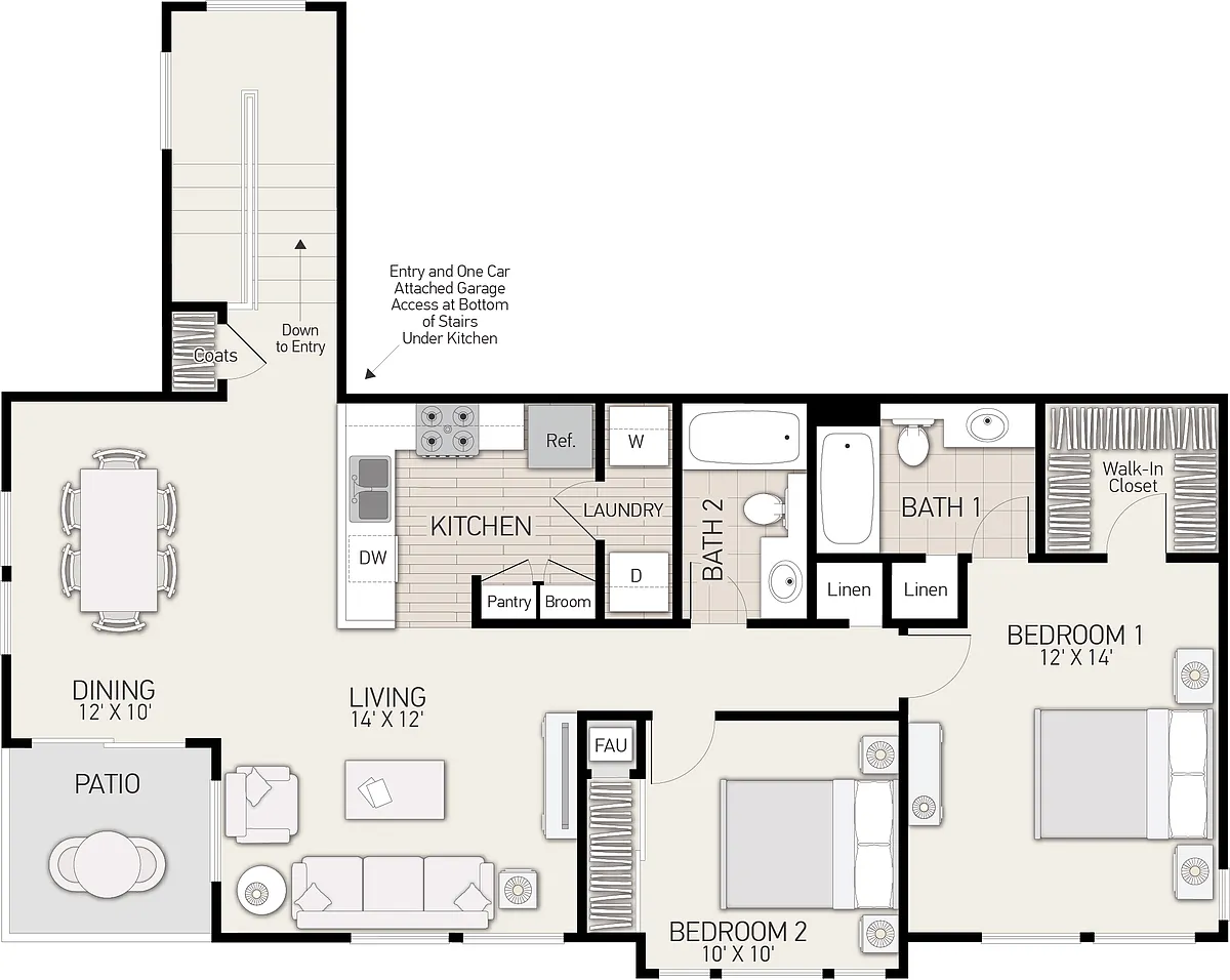 Floor plan Plan 1