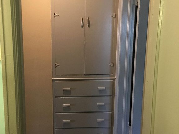 Built in cabinet in hall