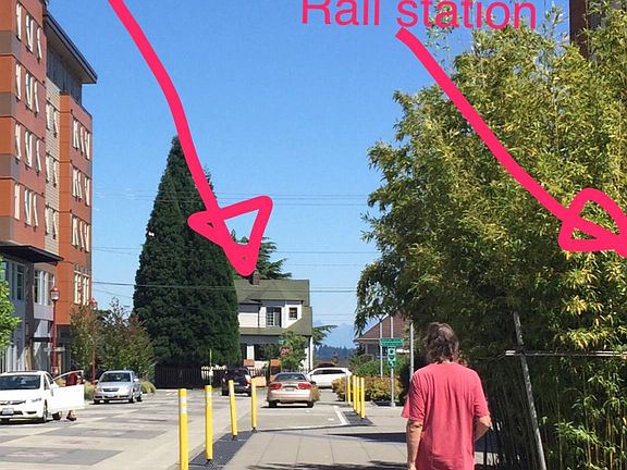 View east. All of the amenities of living in the Beacon Hill Urban Village!