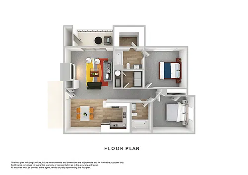 Floor plan 2 Bedroom