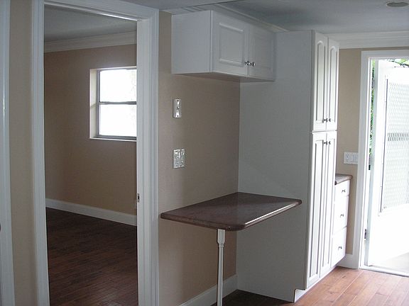 new hardwood floors and granite countertops