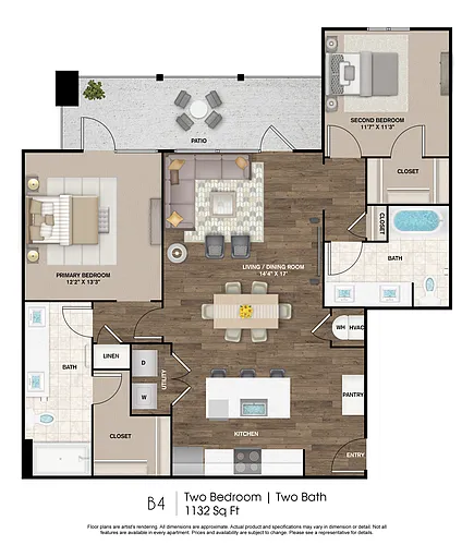 Floor plan B4