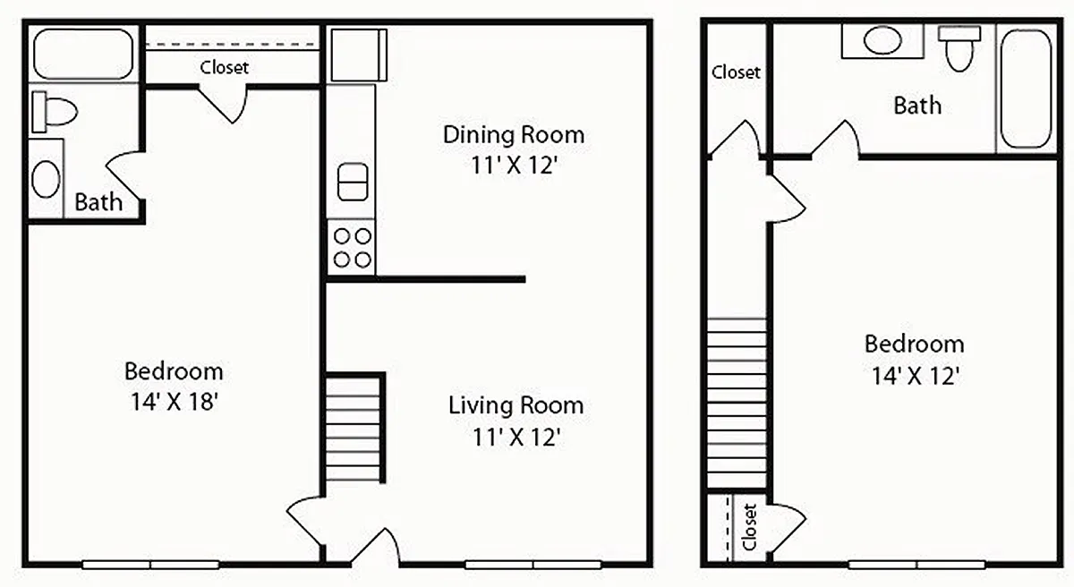 Floor plan 2X2