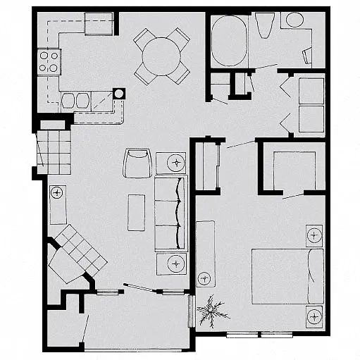 Floor plan B