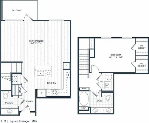 Floor plan TH2