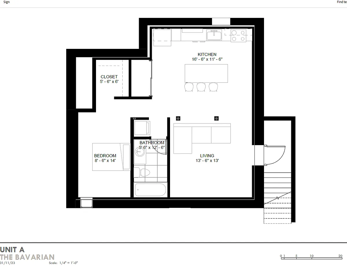 Floor plan A