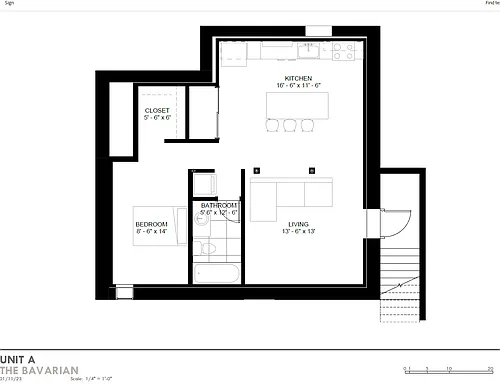 Floor plan A