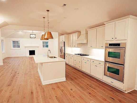 Open floor plan. 