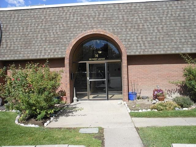 East side of building
