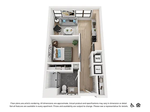 Floor plan Studio - S2