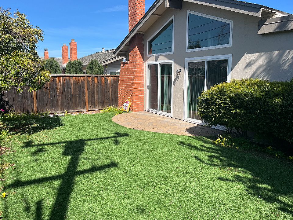 Private back yard