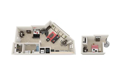 Floor plan E1 Loft