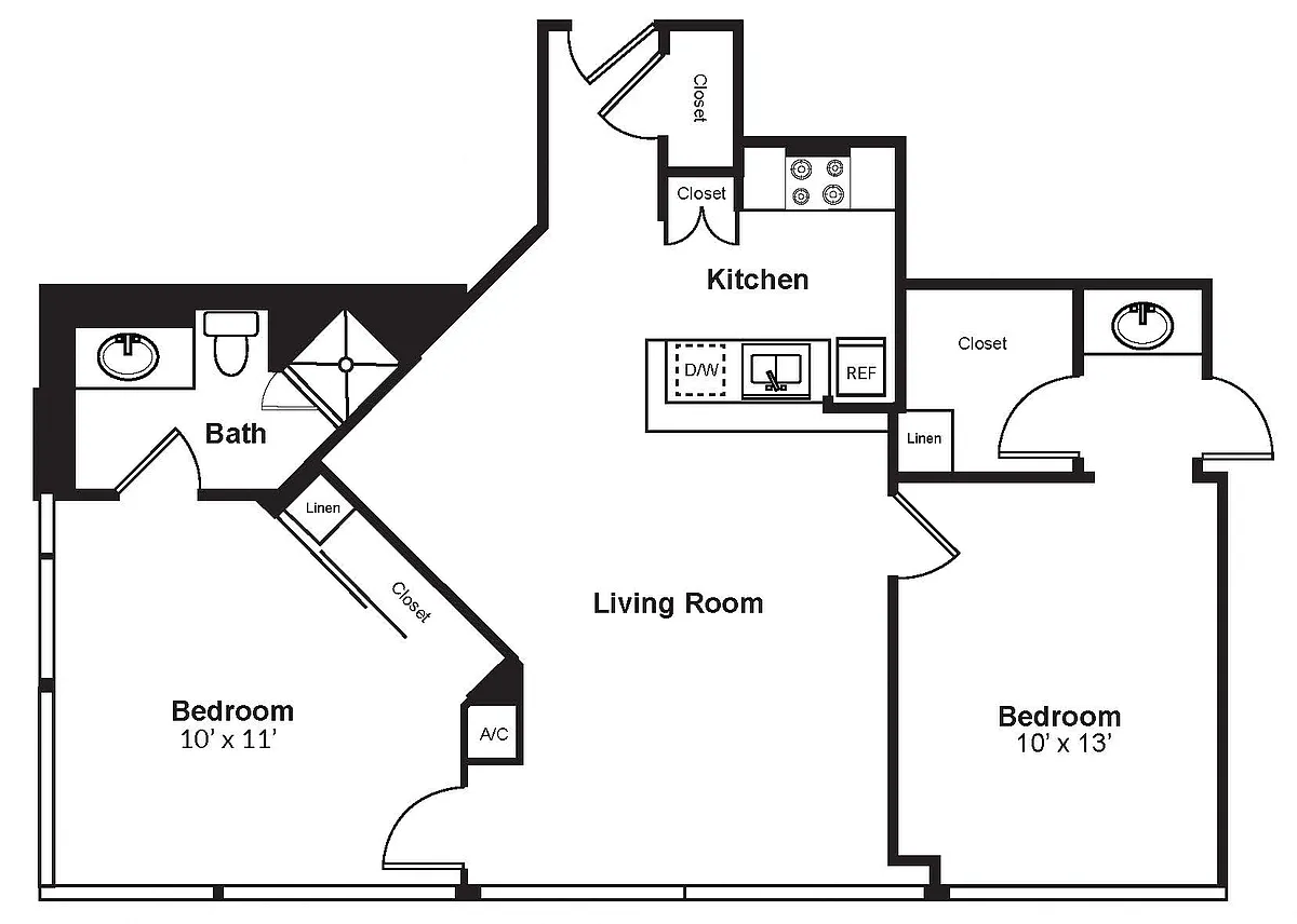 Floor plan D2