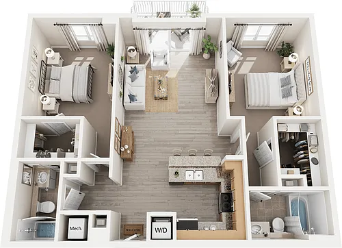 Floor plan B2