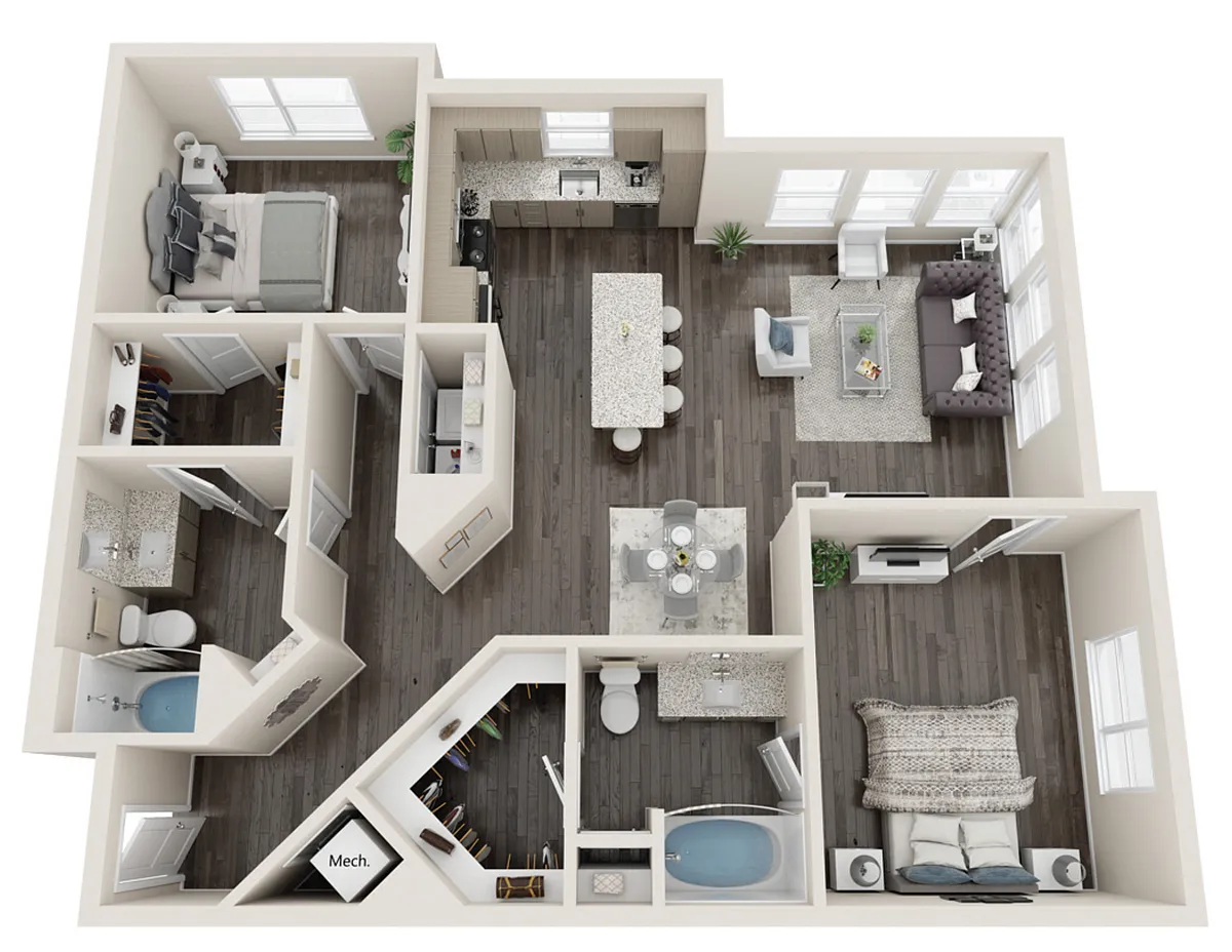 Floor plan Sandhill Crane