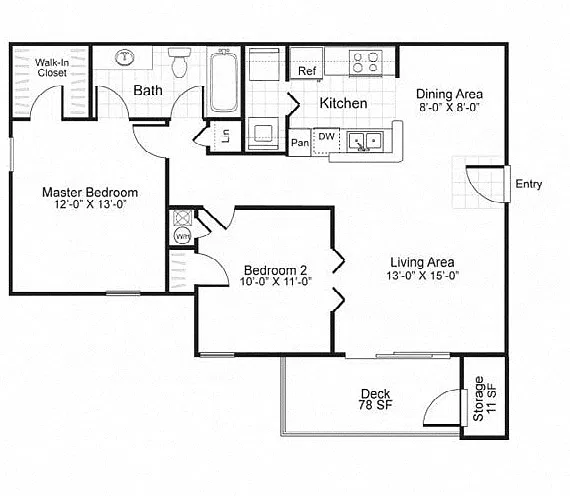 Floor plan B1