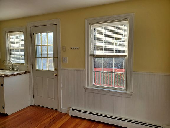 kitchen with deck off back
