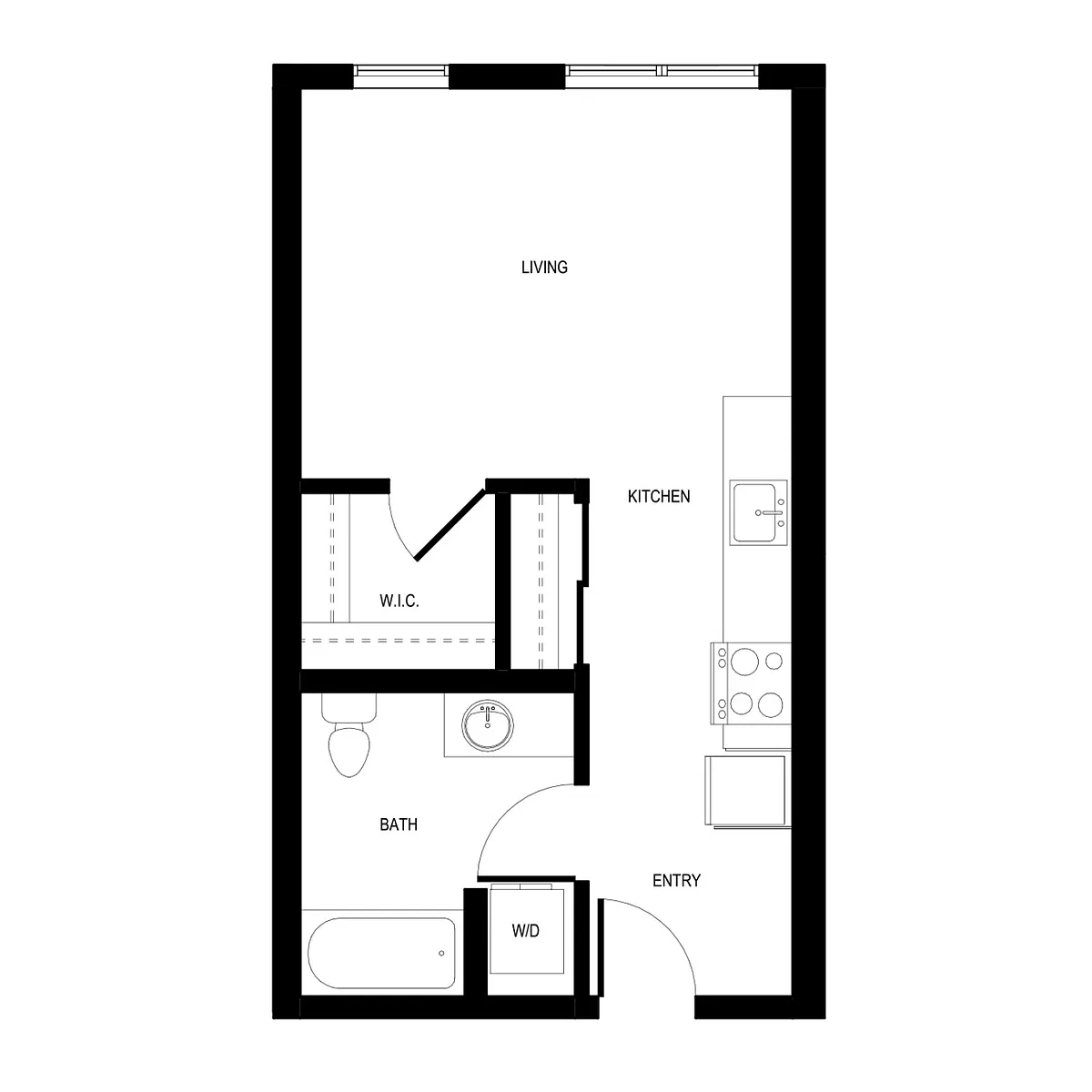 Floor plan Studio - A2