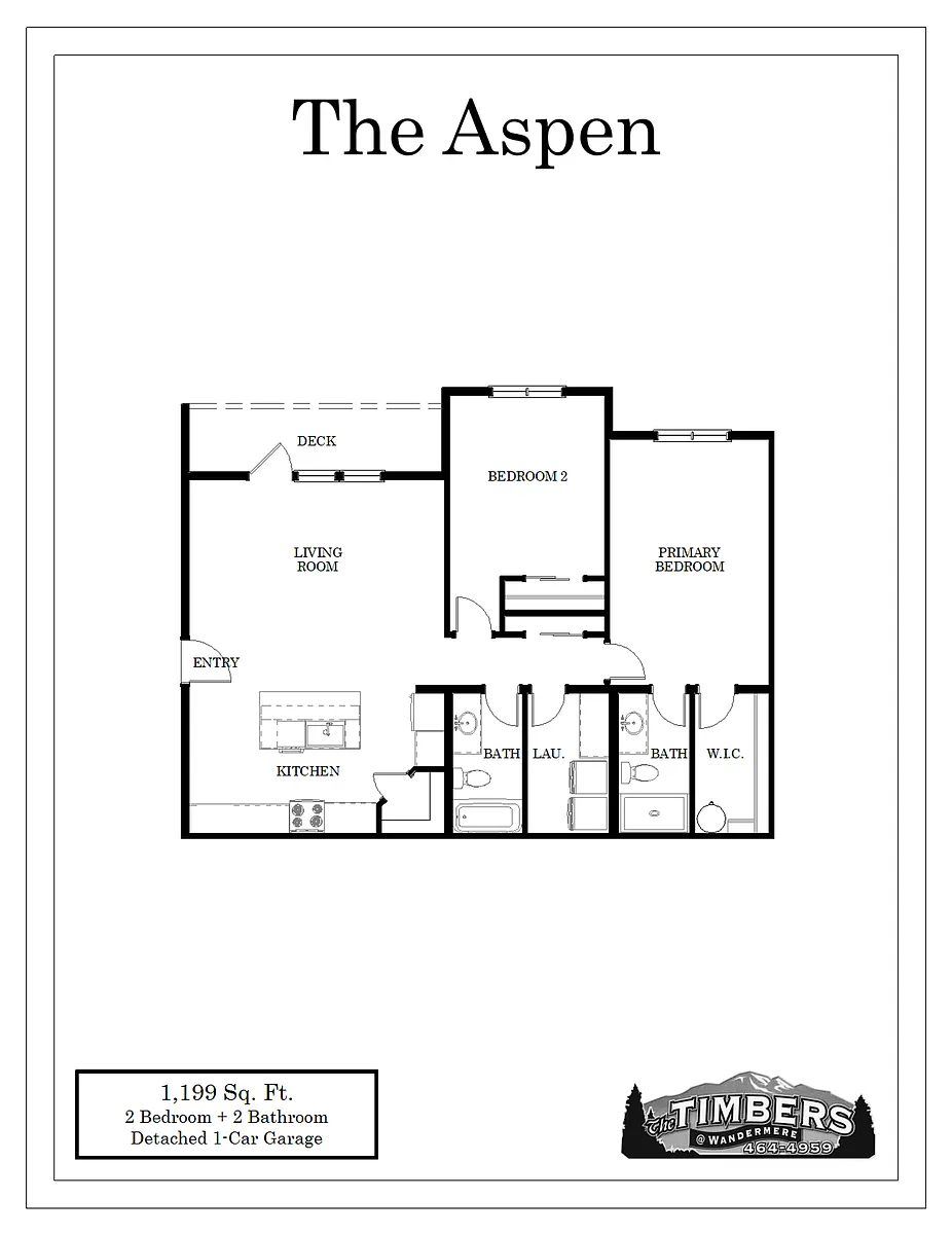 Floor plan The Aspen