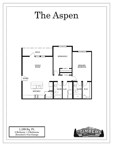 Floor plan The Aspen