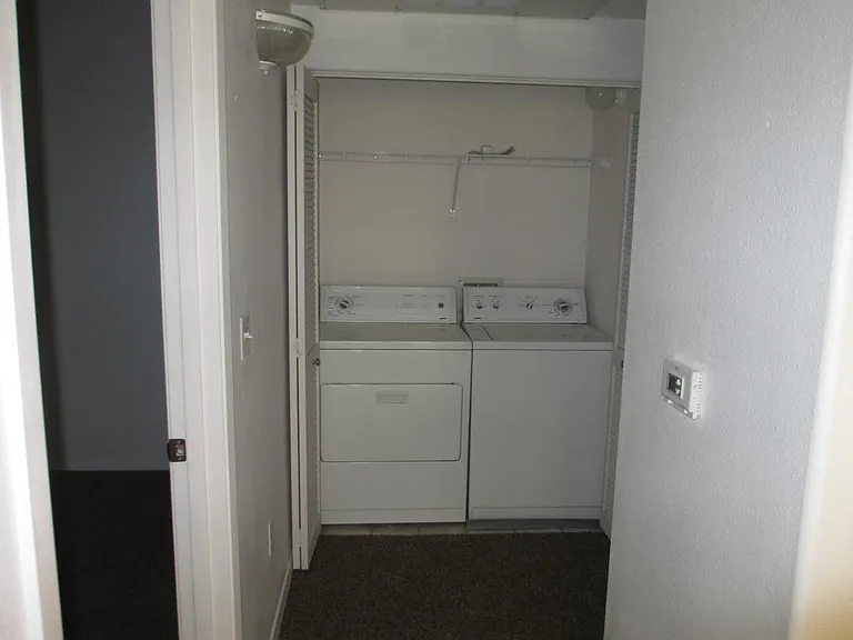 Washer and dryer are included