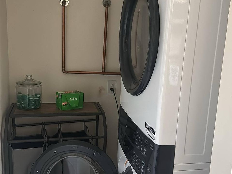 Washer and dryer