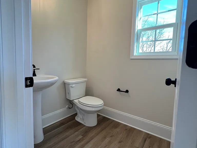 Downstairs half bath