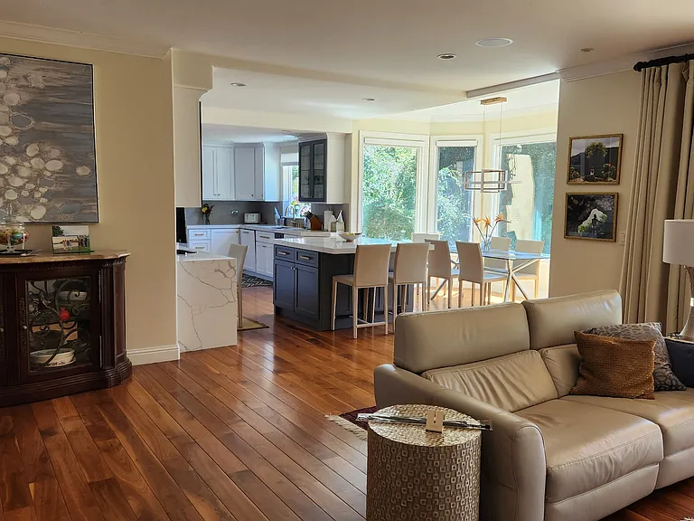 Family Room - Kitchen Open Floor Plan