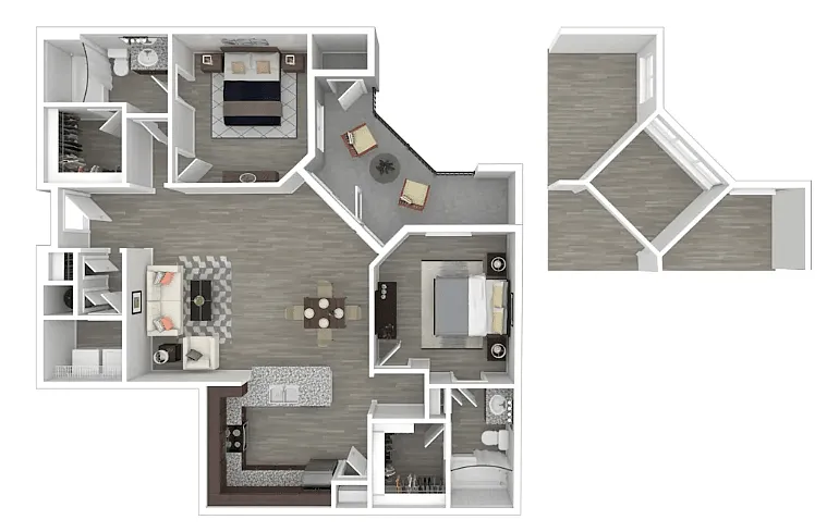 Floor plan B7