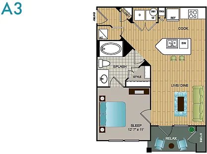 Floor plan A3