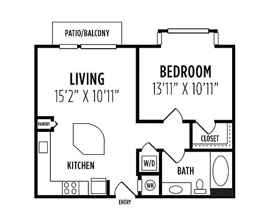 Floor plan The Oak