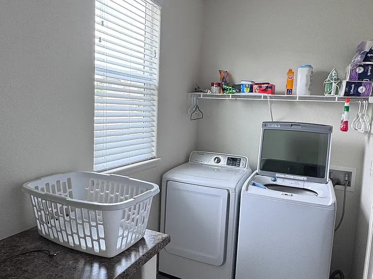 Laundry room - washer & dryer included