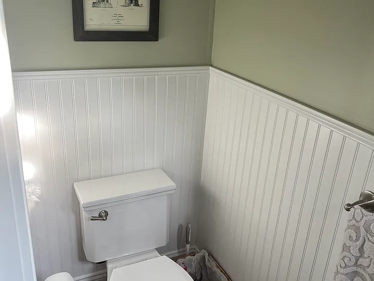 First floor half bath