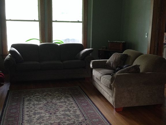 Living Room with Bay Window