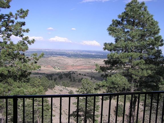 View looking north from deck