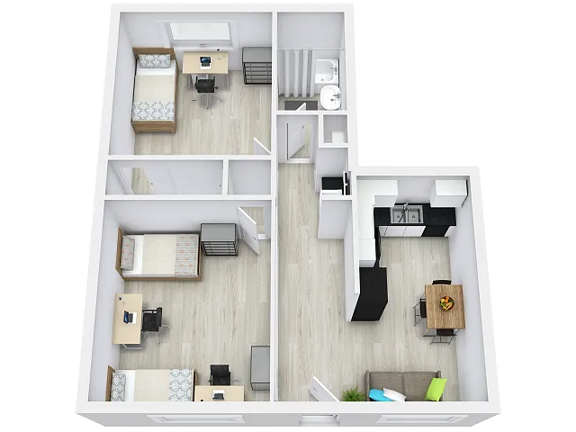 Floor plan Abrego Vista