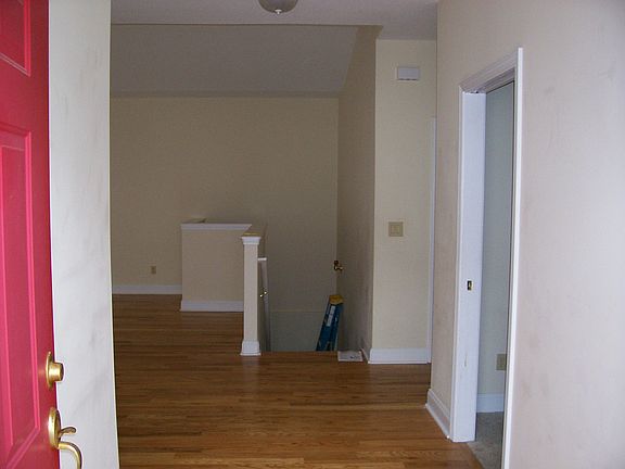 foyer, entrance door open