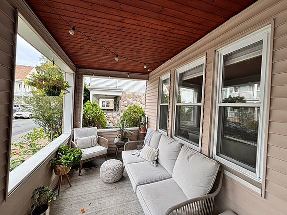 Exclusive front porch